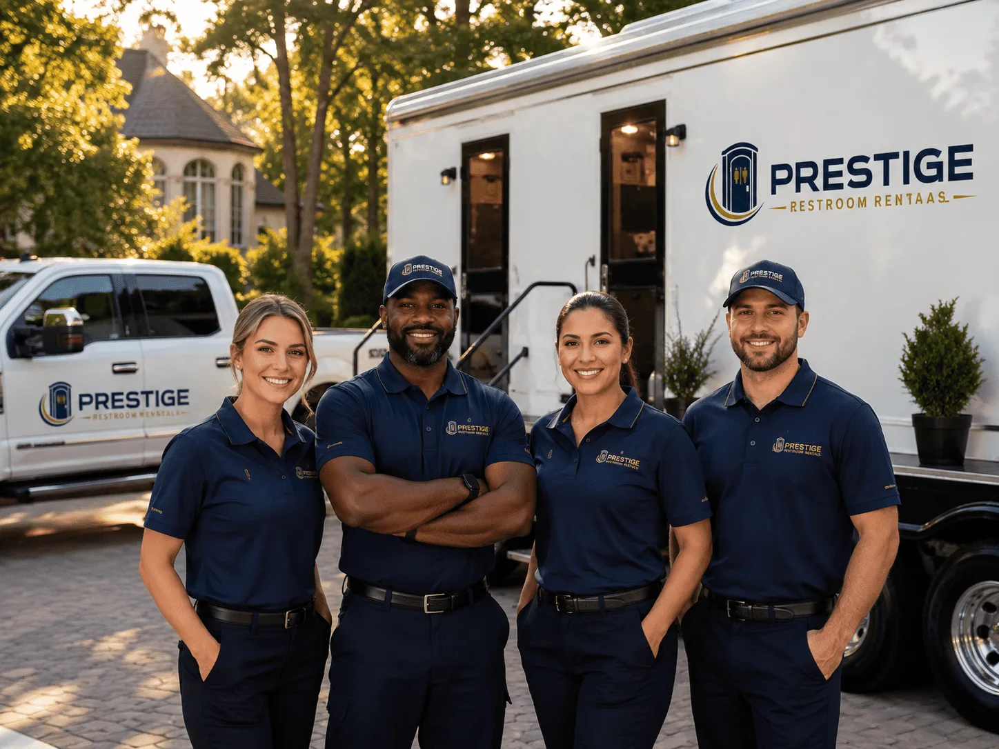 Trusted Luxury Portable Restrooms company in Klondike, TX